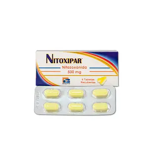 Nitoxipar Nitazoxanida 500 Mg
