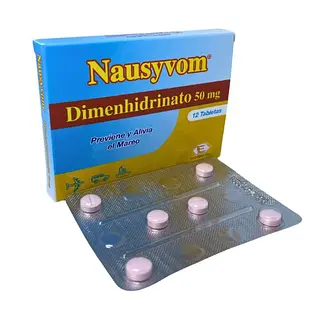 Nausyvom 50 Mg Dimenhidrinato E