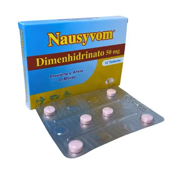 Nausyvom 50 Mg Dimenhidrinato E