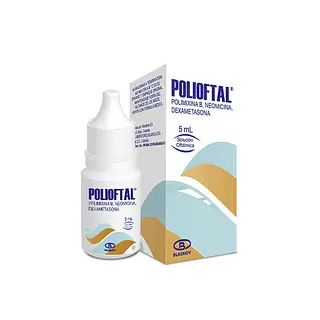 Polioftal Gotas Polimicina Neomicina Dexametasona Oftálmica