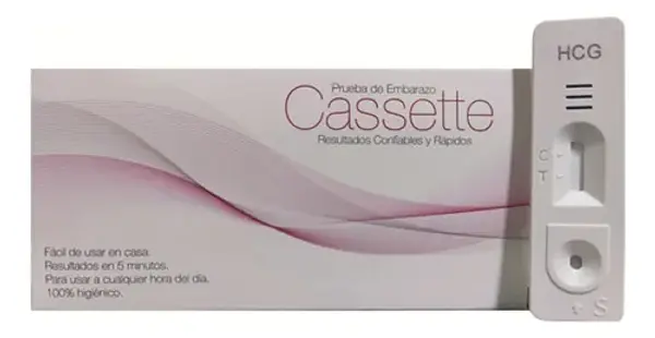 Prueba De Embarazo Cassette Violeta Chemi