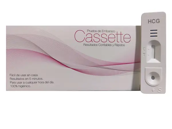 Prueba De Embarazo Cassette Rosada