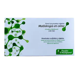 Prueba Multidrogas En Orina 2 - 1