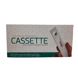 Prueba De Embarazo Cassette Verde