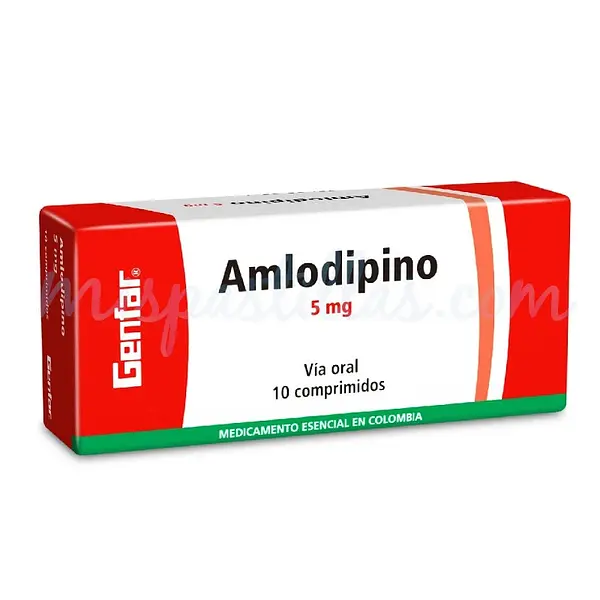 Amlodipino 5 Mg
