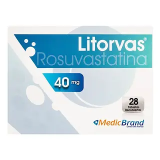 Litorvas Rosuvastatina 40 Mg