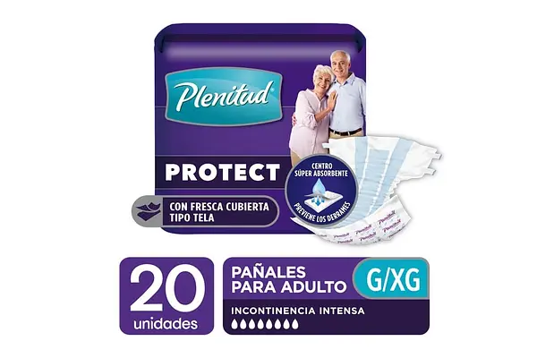 Pañal Plenitud Protect G/Xg