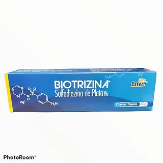 Biotrizina 1% Sulfadiazida De Plata