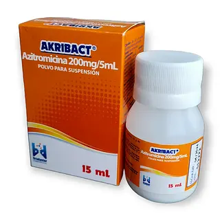 Akribact Azitromicina 200 Mg / 5 Ml