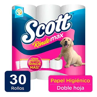 Papel Higienico Scott Rindemax