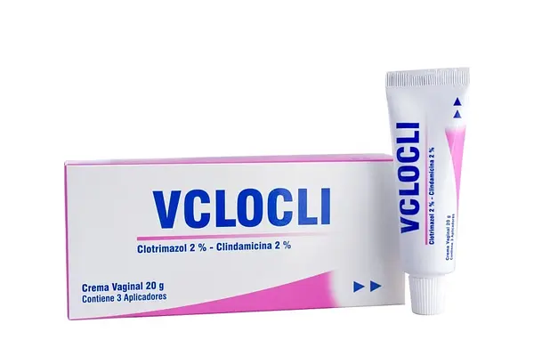 Vclocli Clindamicina Clotrimazol Crema