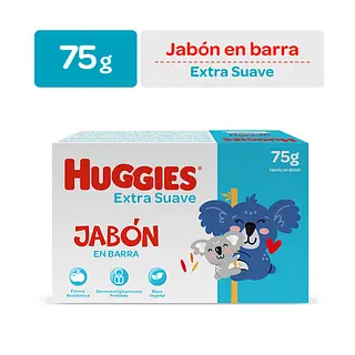Jabon Huggies Barra Suave