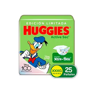 Pañal Huggies Active Sec Etapa 6 Xxxg