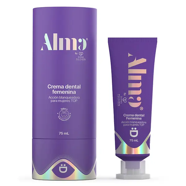 Crema Dental Alma Femenina Diana Pulgarin
