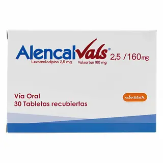 Alencal Vals 2.5 Mg / 160 Mg