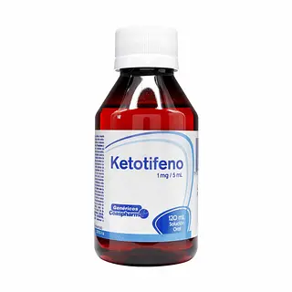 Ketotifeno 1 Mg/5 Ml Jarabe