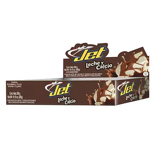Chocolatina Jet Leche Y Calcio