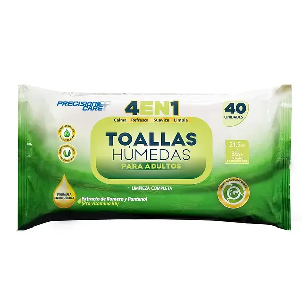 Toallas Humedas Adulto Precision Care