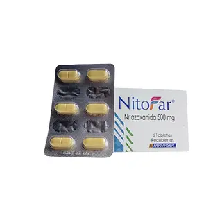 Nitofar Nitazoxanida 500 Mg