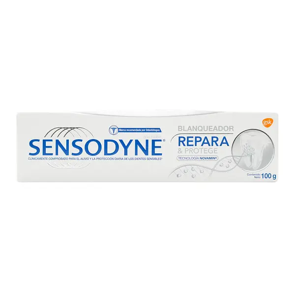 Crema Dental Sensodyne Repara Proteje Blanquea