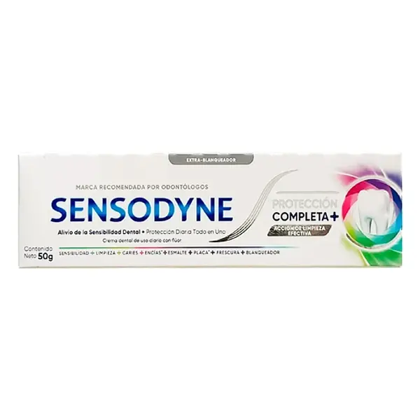 Crema Dental Sensodyn Proteccion Complet Extra Blanquea