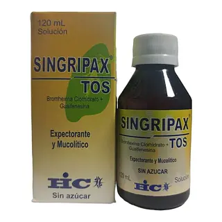 Singripax Tos Jarabe Bromhexi Guainfenesina