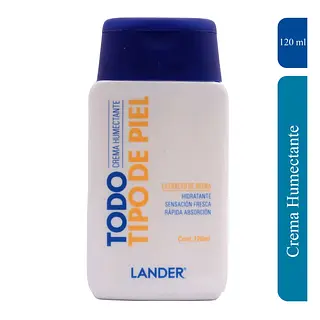 Crema Lander Todo Tipo De Piel