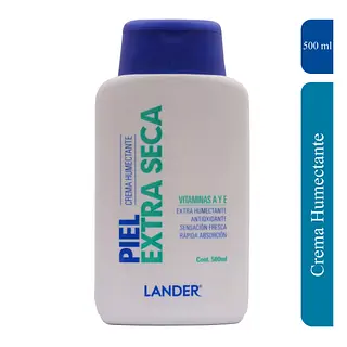 Crema Lander Piel Extra Seca