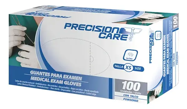 Guante Desechable Precision Latex