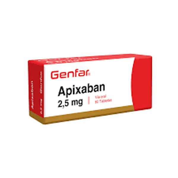 Apixaban 2.5 Mg