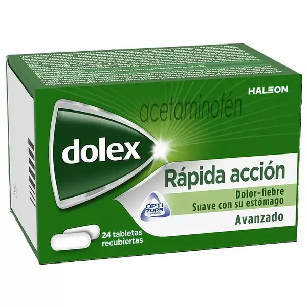 Dolex Rapida Accion Avanzado 500 Mg