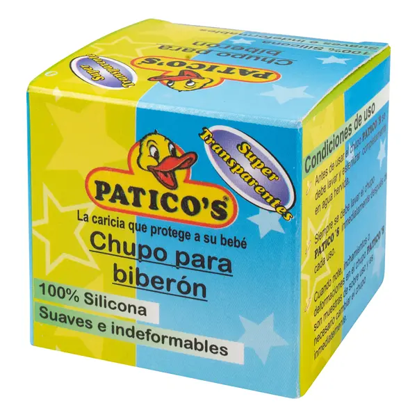 Chupo Paticos Silicona
