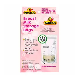 Bolsas Recolectoras Leche