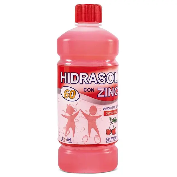 Hidrasol 30 Con Zinc Cereza