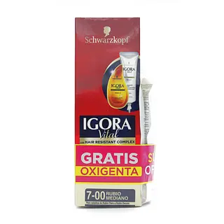 Igora Vita Tubo 7-00 Rubio Medio + 2 Oxi