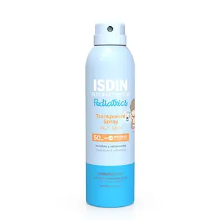 Isdin Transparante Spray Wet Skin Pediatrico Spf 50
