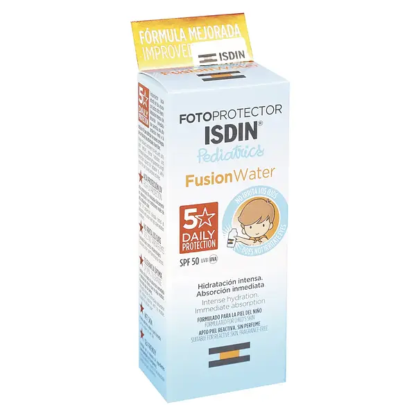 Fotoprotector Fusion Water Ped Spf50