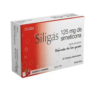 Siligas Masticable Sabor Cereza