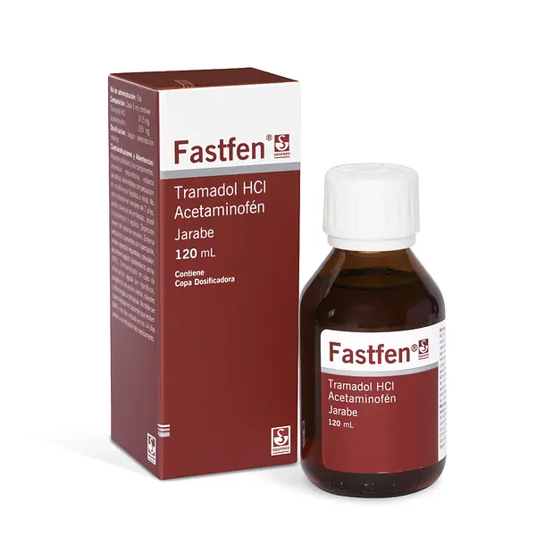 Fastfen Jarabe Acetaminofen/Tramadol