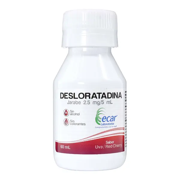 Desloratadina 2.5 Mg/ 5 Ml Jarabe