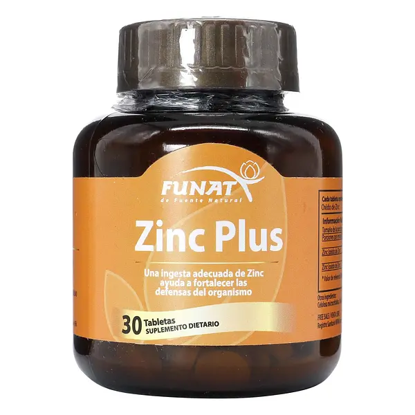 Zinc Plus Frasco