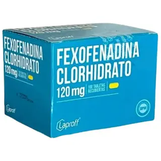 Fexofenadina Clorhidrato 120 Mg