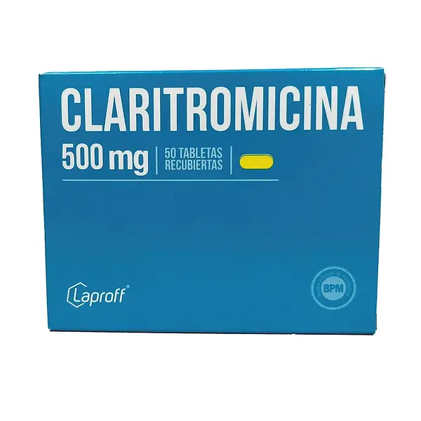 Claritromicina 500 Mg