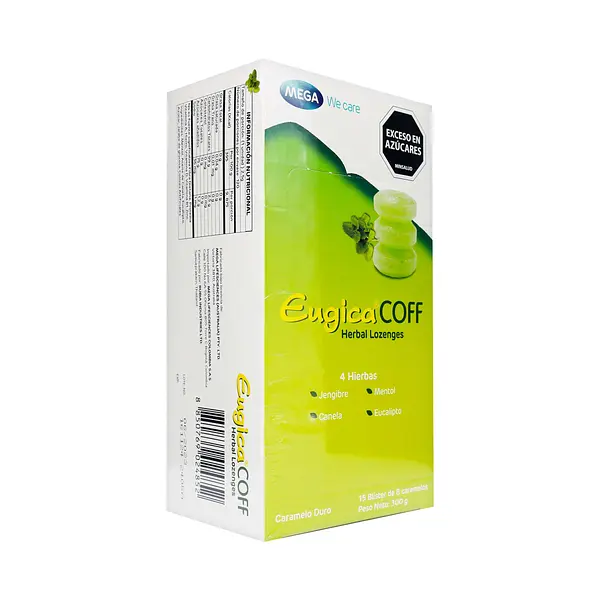 Eugica Coff Herbal Lozenges Caramelo Duro