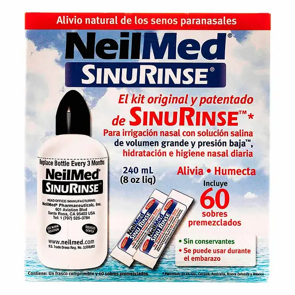Sinus Rinse Neilmed Kit Adultos