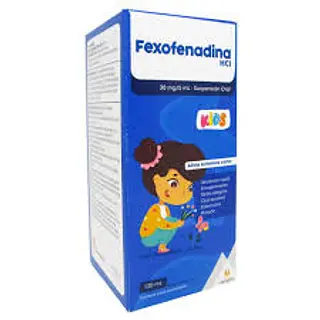 Fexofenadina Hcl 30 Mg/5 Ml