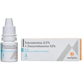 Tobramicina 0.3% Solución Oftálmologico