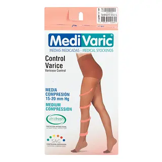 Media Medivaric Antiemb L Muslo Blanco