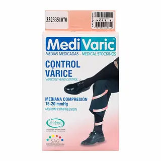 Calcetin Medivaric Hombre Azul