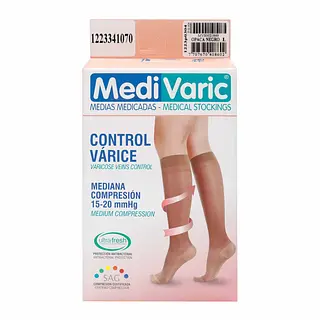 Media Medivaric Rod Negro